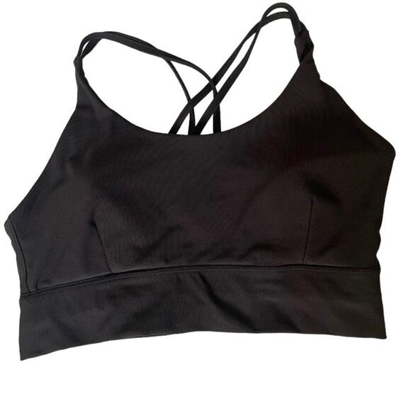 Athletic works s black sports bra, Large - Picture 1 of 3